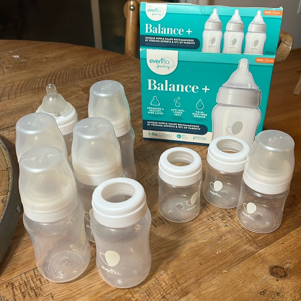 Evenflo Balance+ wide bottles